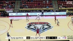Valencia girls basketball highlights Kirtland Central High School