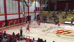 Valencia basketball highlights Espanola Valley High School