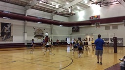 Community volleyball highlights New Boston High School