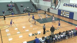 Community girls basketball highlights vs. Sunnyvale