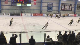 Hamden ice hockey highlights North Kingstown