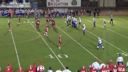 Hunter Burton's highlights vs. Brighton High School