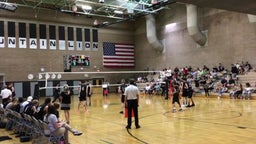 Mountain View boys volleyball highlights Horizon Honors High School