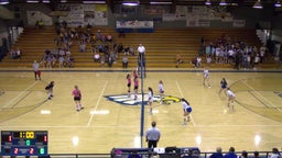 Paris volleyball highlights Hackett High School