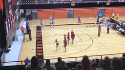 Brandon Valley volleyball highlights Sioux Falls Lincoln High School