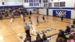 Wittenberg-Birnamwood girls basketball highlights Amherst High School