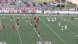 Lake Hamilton football highlights Malvern High School