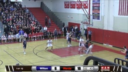 Warde basketball highlights Wilton High School