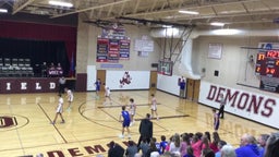 Cambridge basketball highlights Deerfield High School