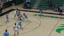 China Spring basketball highlights Kennedale High School