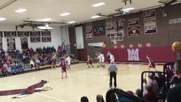 North Country Union basketball highlights Mt. Abraham High School