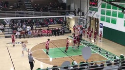 Clinton Central basketball highlights Frontier High School