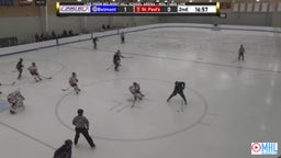 St. Paul's ice hockey highlights Belmont Hill School