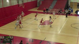 Winchester girls basketball highlights Wakefield Memorial High School