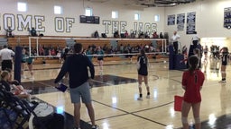 Estero volleyball highlights Sunlake High School