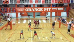 Columbus East volleyball highlights Roncalli