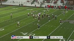 Butte football highlights Helena High School