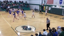 Hesperia girls basketball highlights Mason County Central