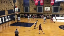 Hill School basketball highlights The Haverford School