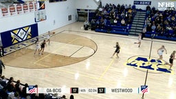 Westwood girls basketball highlights OABCIG High School