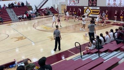 Albuquerque Academy girls basketball highlights Valley
