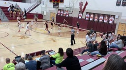Albuquerque Academy girls basketball highlights Valley High School