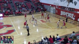 Ridgedale basketball highlights Buckeye Central High School