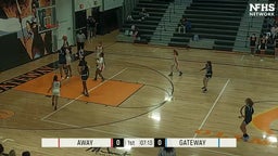 Vista PEAK Prep girls basketball highlights Gateway High School
