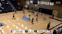 Vista PEAK Prep girls basketball highlights Prairie View