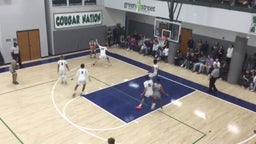 High Point Christian Academy basketball highlights Hickory Grove Christian