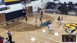 Our Lady of the Sacred Heart basketball highlights Shenango High School