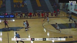 Plano East basketball highlights Trinity High School