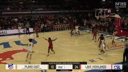 Plano East basketball highlights Lake Highlands High School