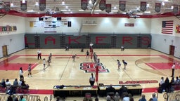 Fruitport volleyball highlights Oakridge High School