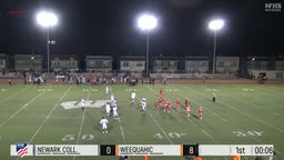 Newark Collegiate Academy football highlights Weequahic High School