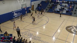 Ashland-Greenwood girls basketball highlights Lincoln Lutheran High School