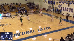 Lake Catholic basketball highlights Notre Dame-Cathedral Latin High School