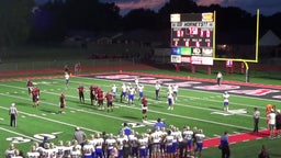 Oologah football highlights Hilldale High School