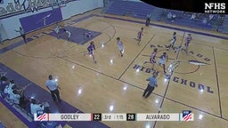 Alvarado basketball highlights Godley High School