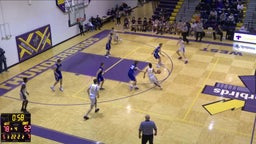 Lincoln East basketball highlights Bellevue West High School