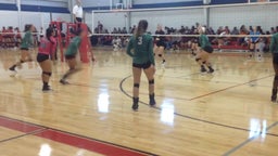 Cuero volleyball highlights Llano High School
