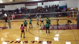 Cuero volleyball highlights Canyon Lake High School