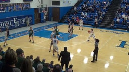 Eastern Hancock basketball highlights Pendleton Heights High School