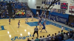 Eastern Hancock basketball highlights Waldron High School