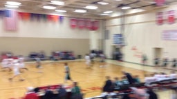St. Bede basketball highlights Rockford Christian HS