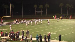 First Academy football highlights All Saints' Academy High School