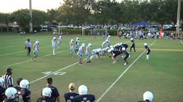 First Academy football highlights Seven Rivers Christian School