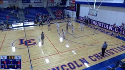 Concordia girls basketball highlights Lincoln Christian
