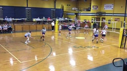 Clay County volleyball highlights Hurricane High School