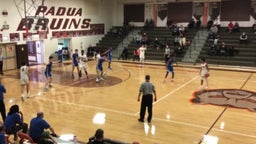 Padua Franciscan basketball highlights Gilmour Academy High School